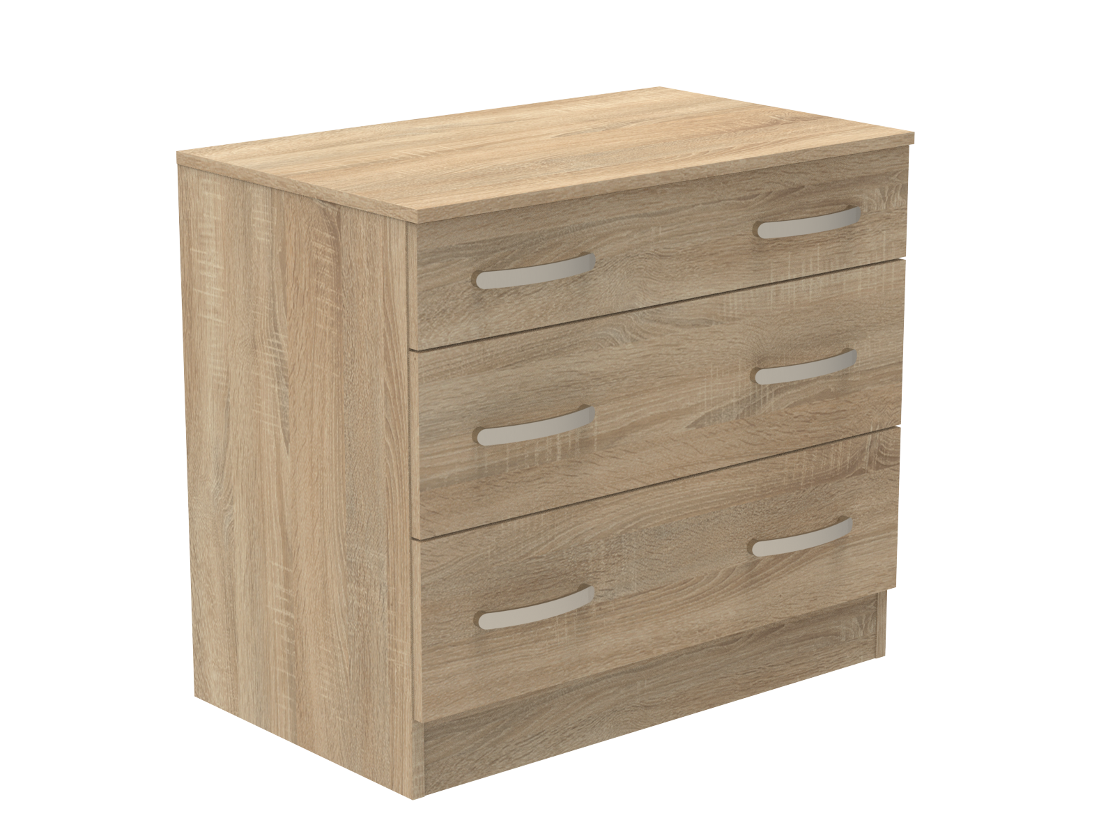 Caversham 3 Drawer Chest 800mm wide