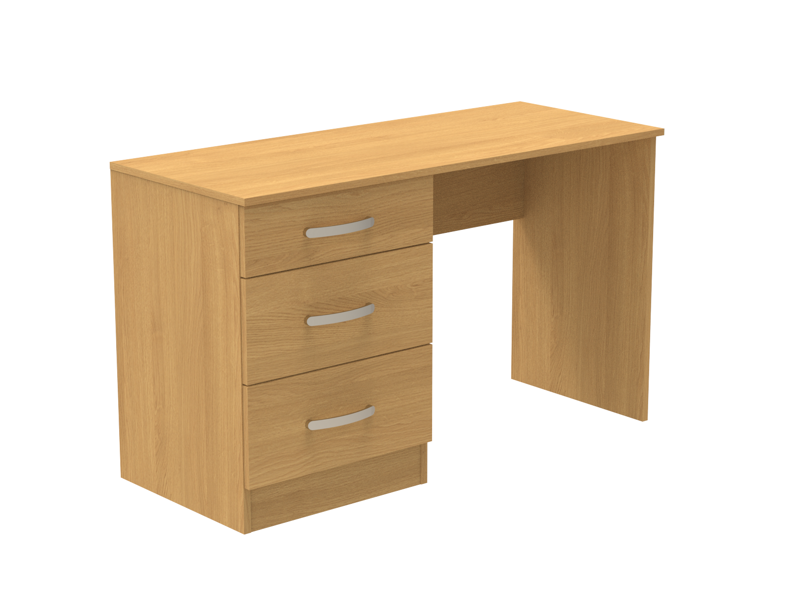 Amberley 3 Drawer Dressing Table 1200mm wide (Left Handed)
