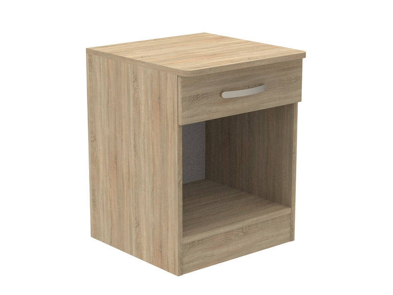 Caversham Single Drawer Bedside Chest with Top Drawer Lock 500mm wide