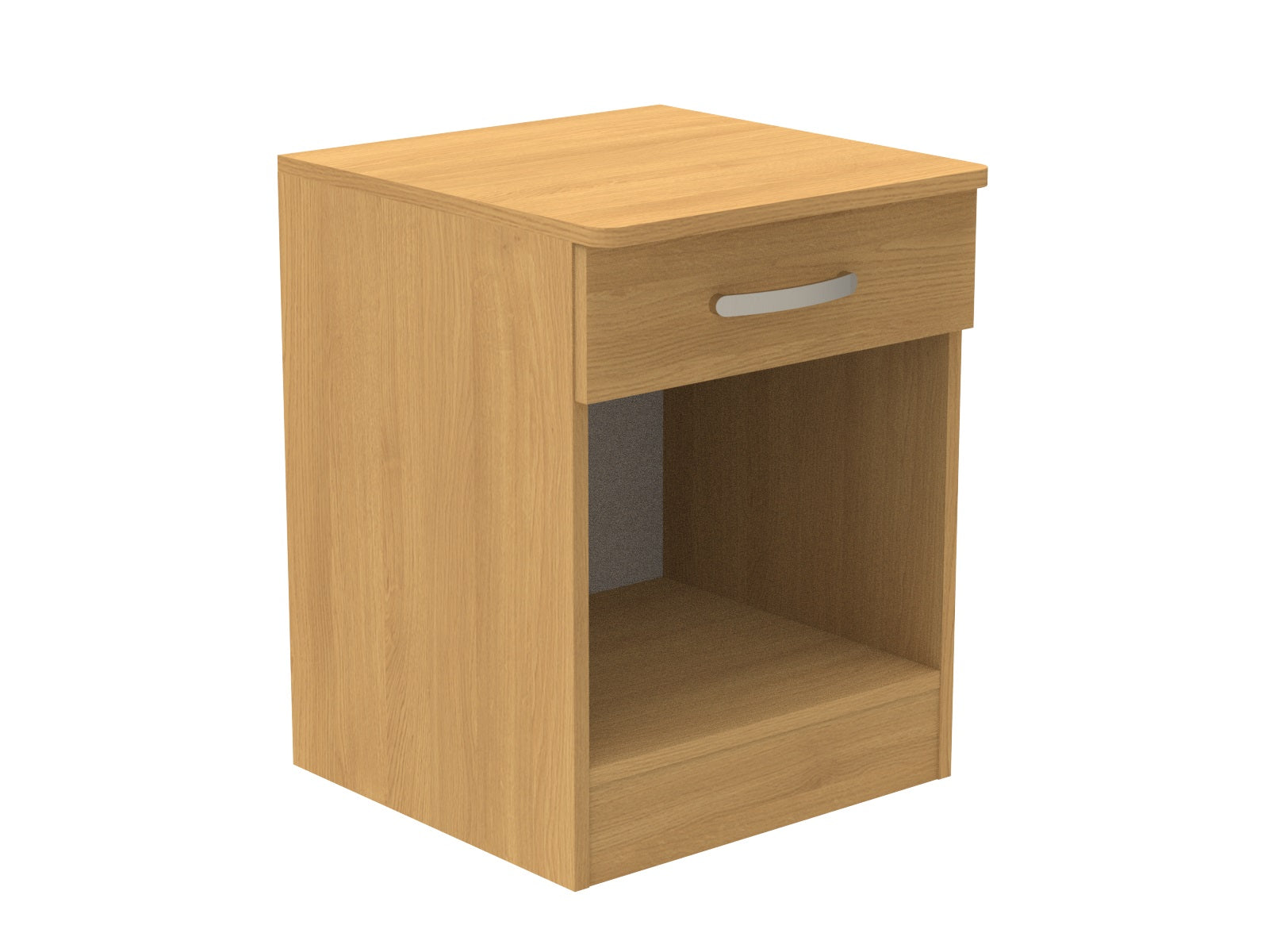 Caversham Single Drawer Bedside Chest with Top Drawer Lock 500mm wide