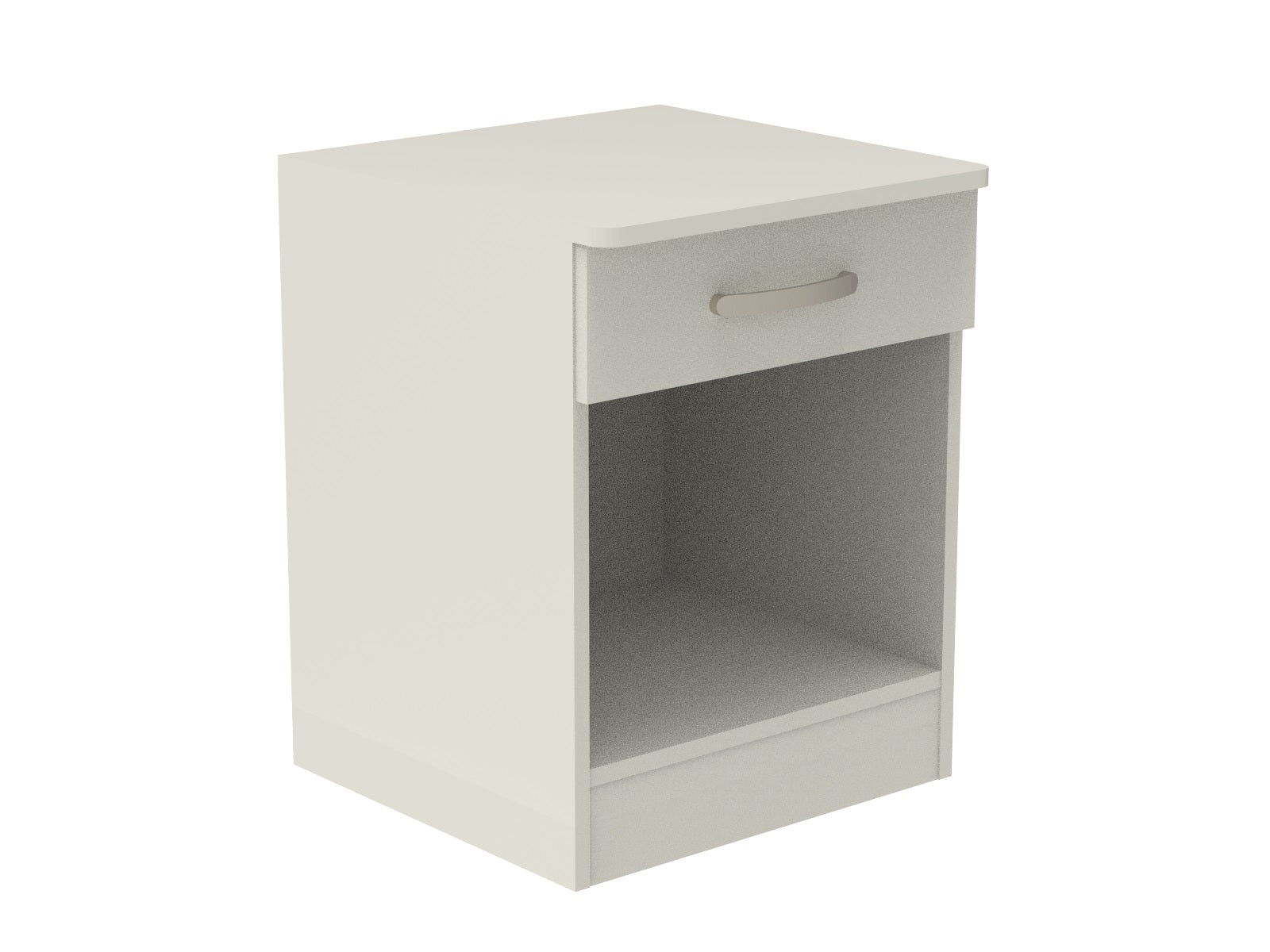 Caversham Single Drawer Bedside Chest with Top Drawer Lock 500mm wide