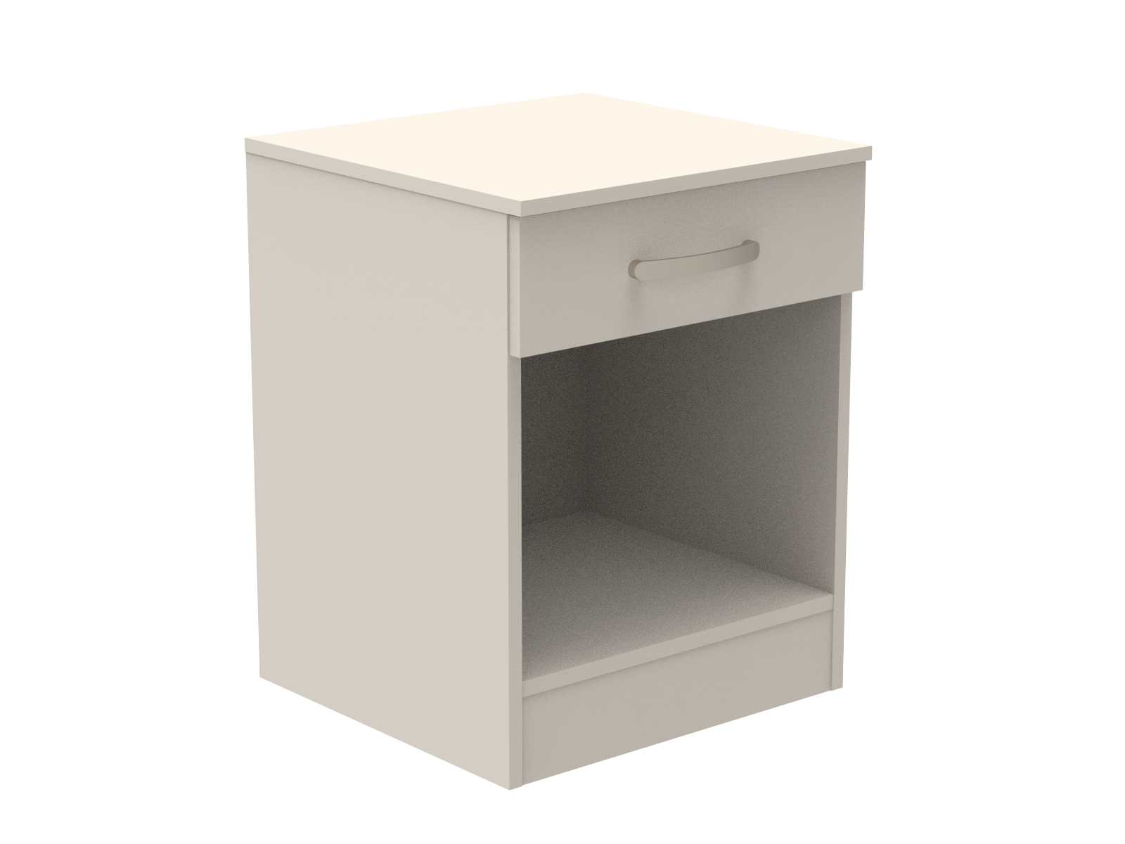 Caversham Single Drawer Bedside Chest with Top Drawer Lock 500mm wide