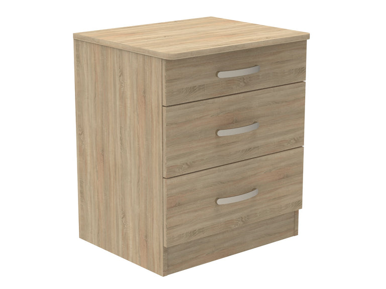 Caversham 3 Drawer Chest 600mm wide