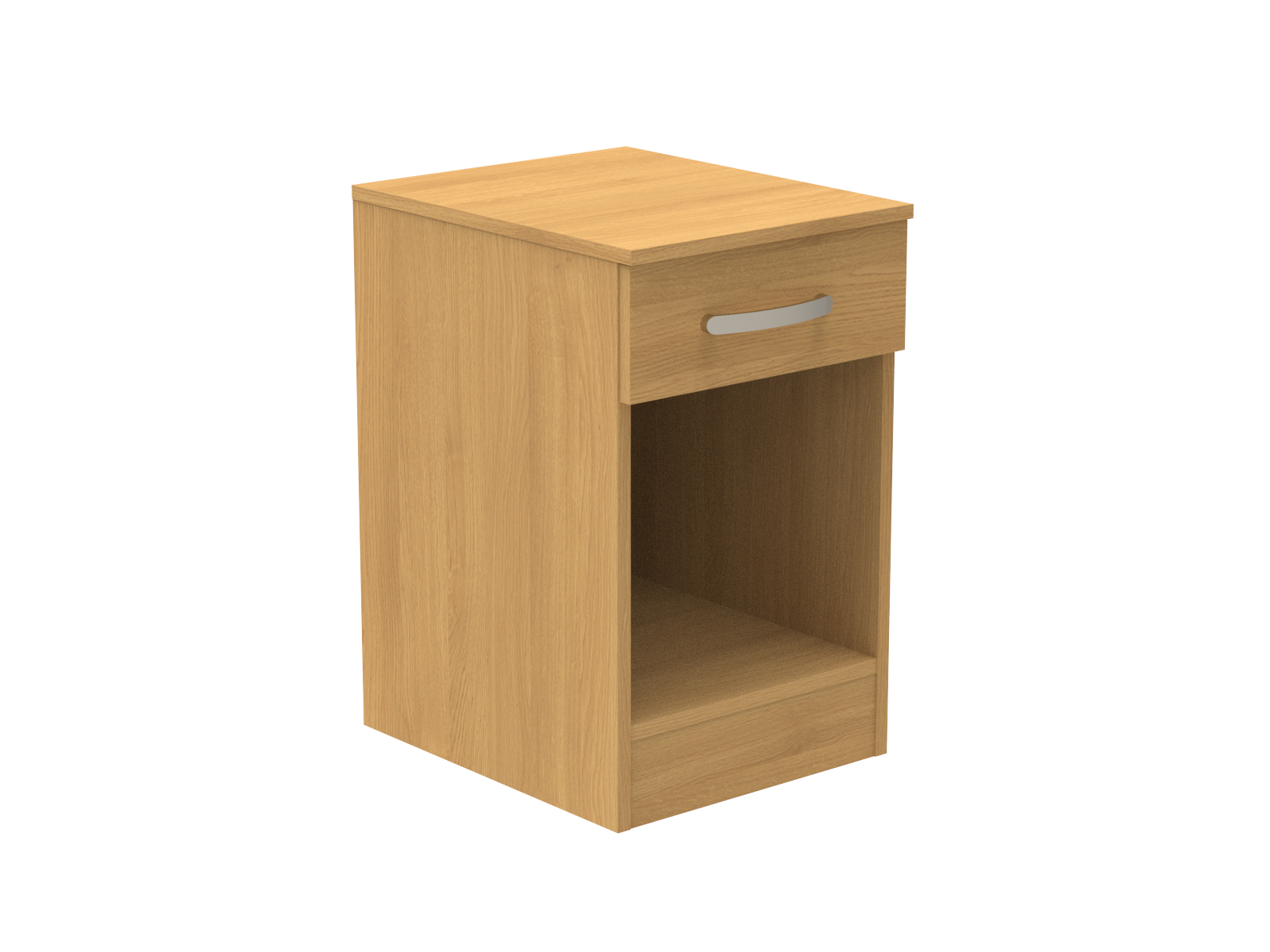 Caversham Single Drawer Bedside Chest with Top Drawer Lock 400mm wide