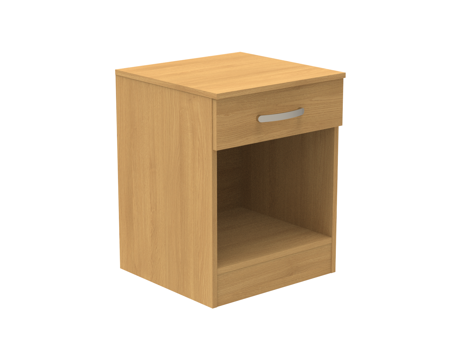 Amberley Single Drawer Bedside Chest with Top Drawer Lock 500mm wide