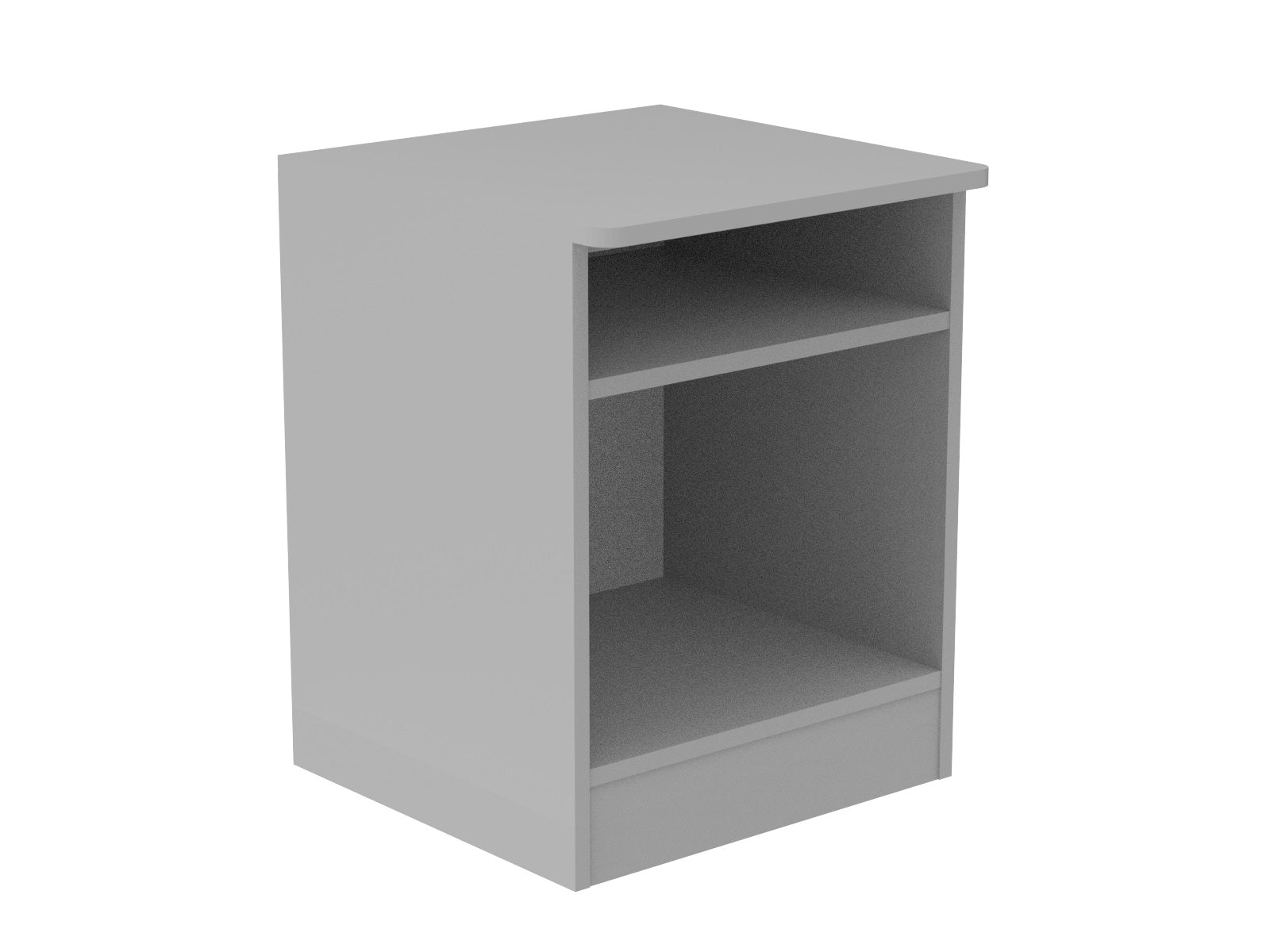 Amberley Open Shelf Bedside Cabinet 500mm wide