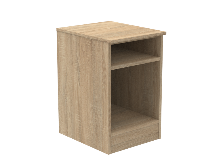 Caversham Open Shelf Bedside Cabinet 400mm wide