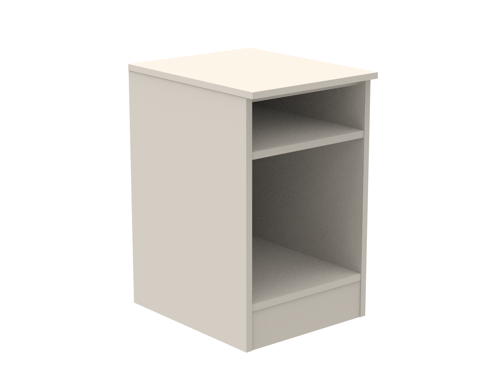 Amberley Open Shelf Bedside Cabinet 400mm wide