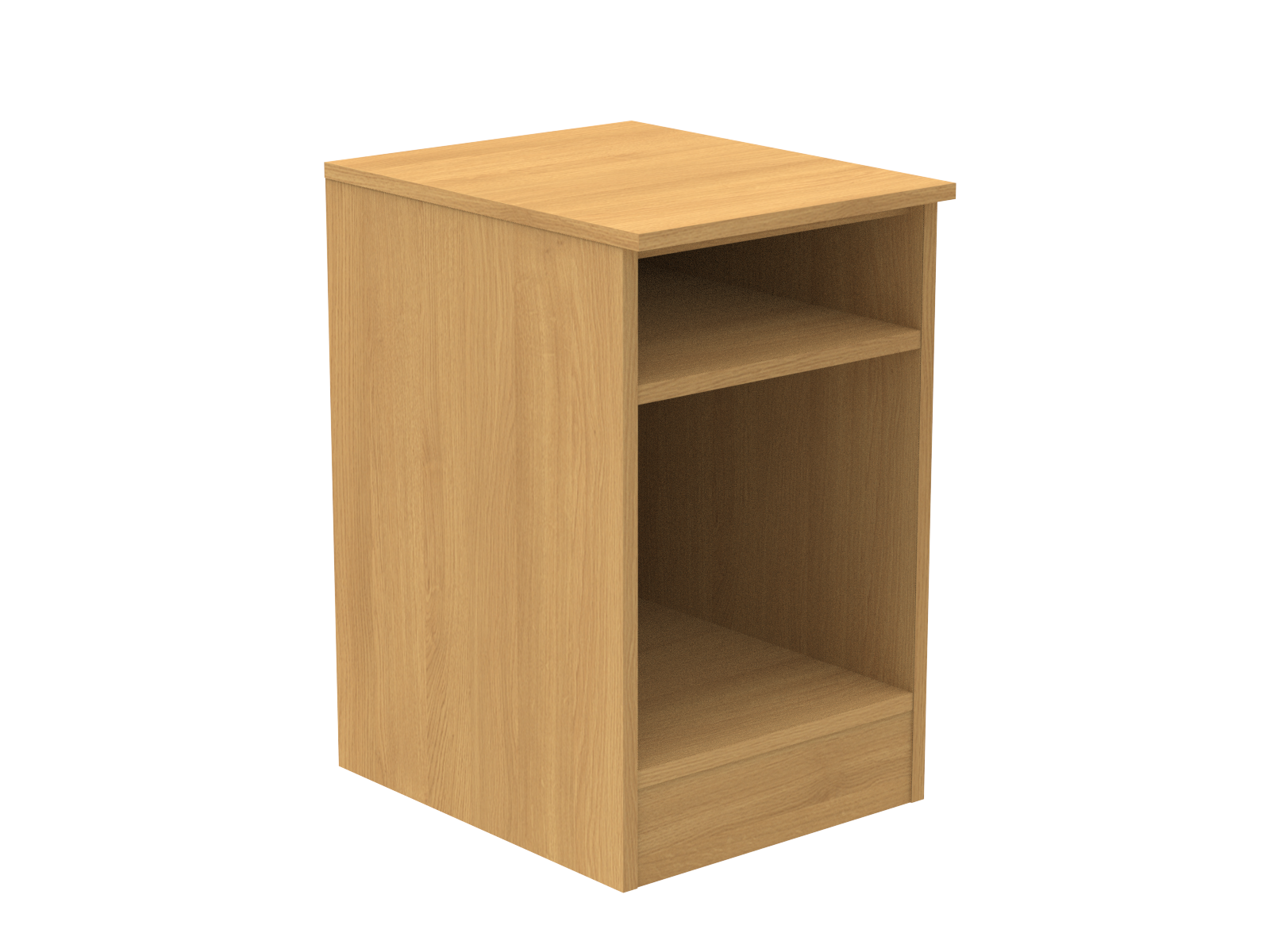 Amberley Open Shelf Bedside Cabinet 400mm wide