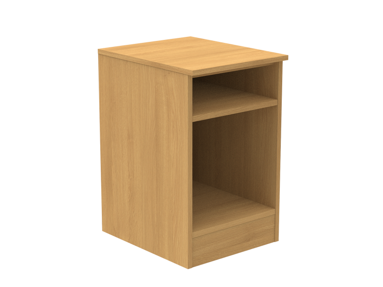 Amberley Open Shelf Bedside Cabinet 400mm wide