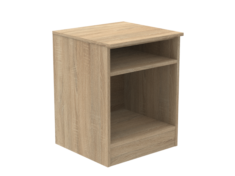 Amberley Open Shelf Bedside Cabinet 500mm wide