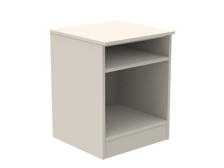 Amberley Open Shelf Bedside Cabinet 500mm wide