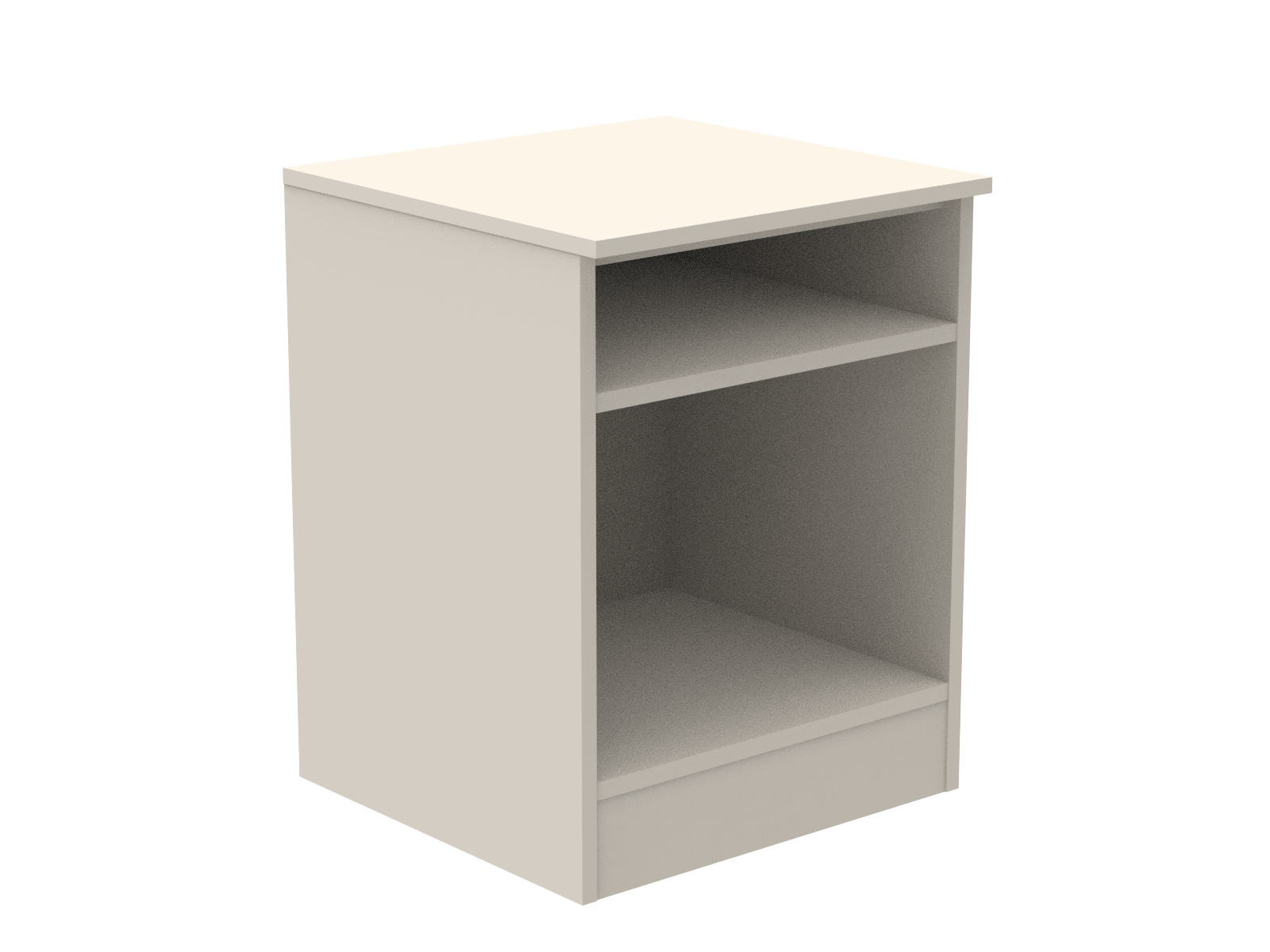 Caversham Open Shelf Bedside Cabinet 500mm wide