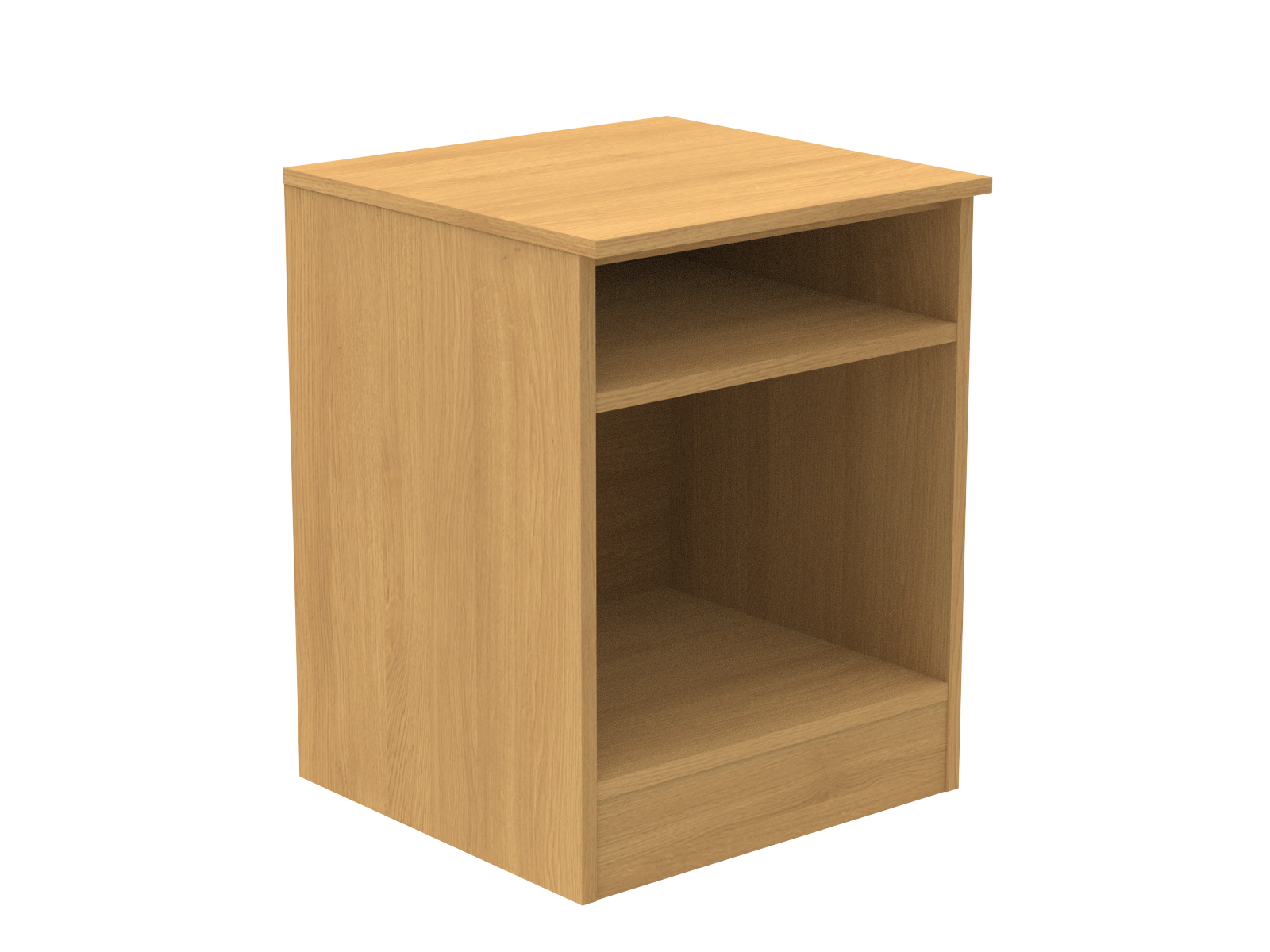Amberley Open Shelf Bedside Cabinet 500mm wide