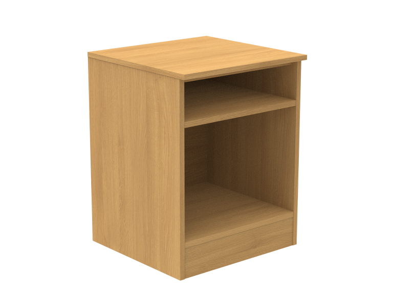 Amberley Open Shelf Bedside Cabinet 500mm wide