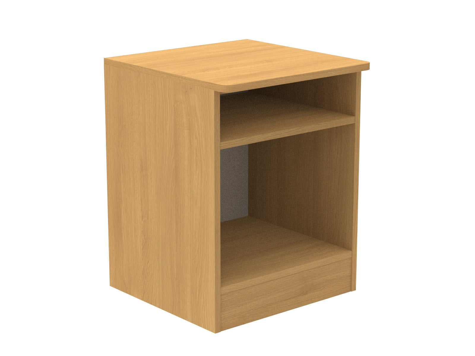 Amberley Open Shelf Bedside Cabinet 500mm wide