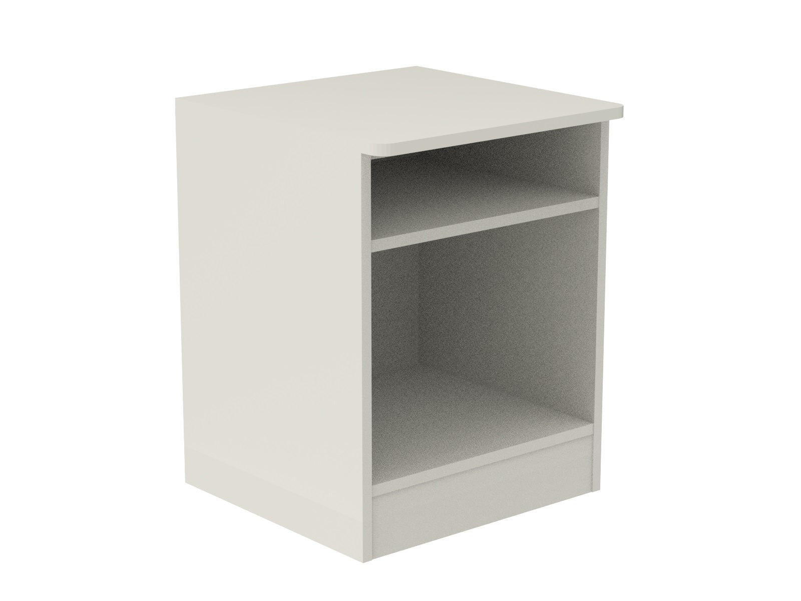 Amberley Open Shelf Bedside Cabinet 500mm wide