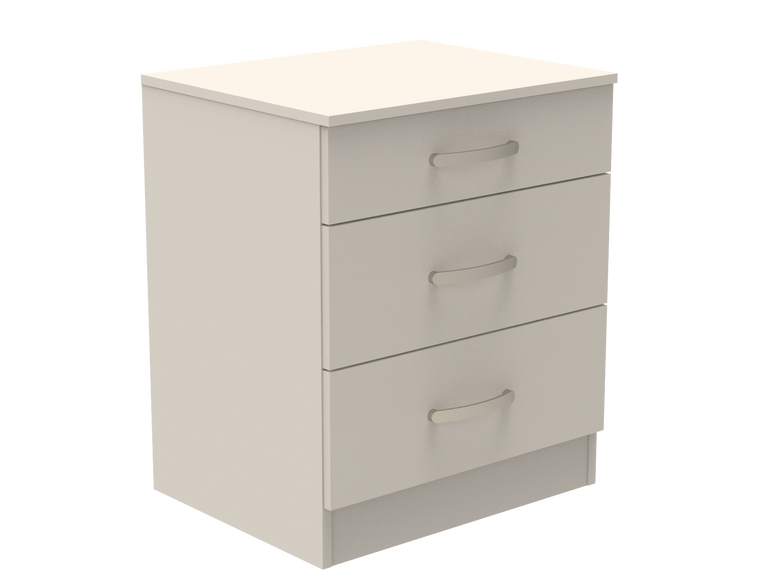 Amberley 3 Drawer Chest 600mm wide