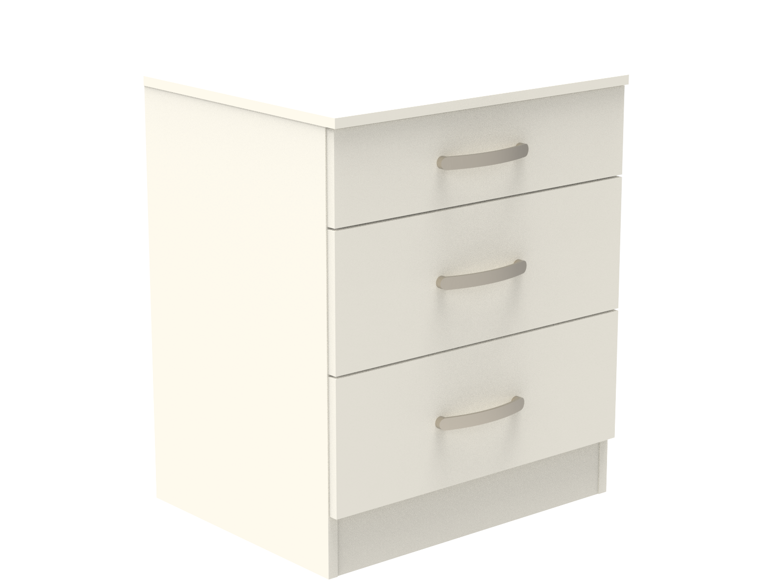 Amberley 3 Drawer Chest 600mm wide