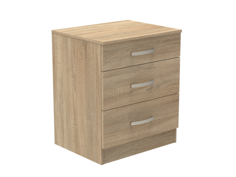 Caversham 3 Drawer Chest 600mm wide