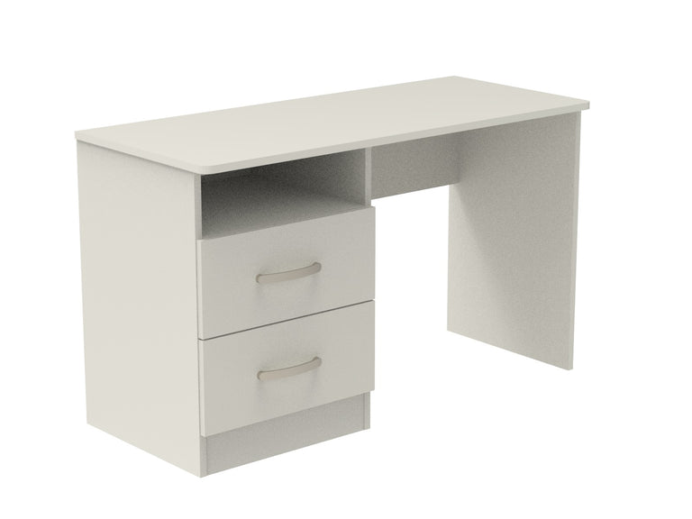 Amberley 2 Drawer Dressing Table with Open Shelf 1200mm wide (Left Handed)
