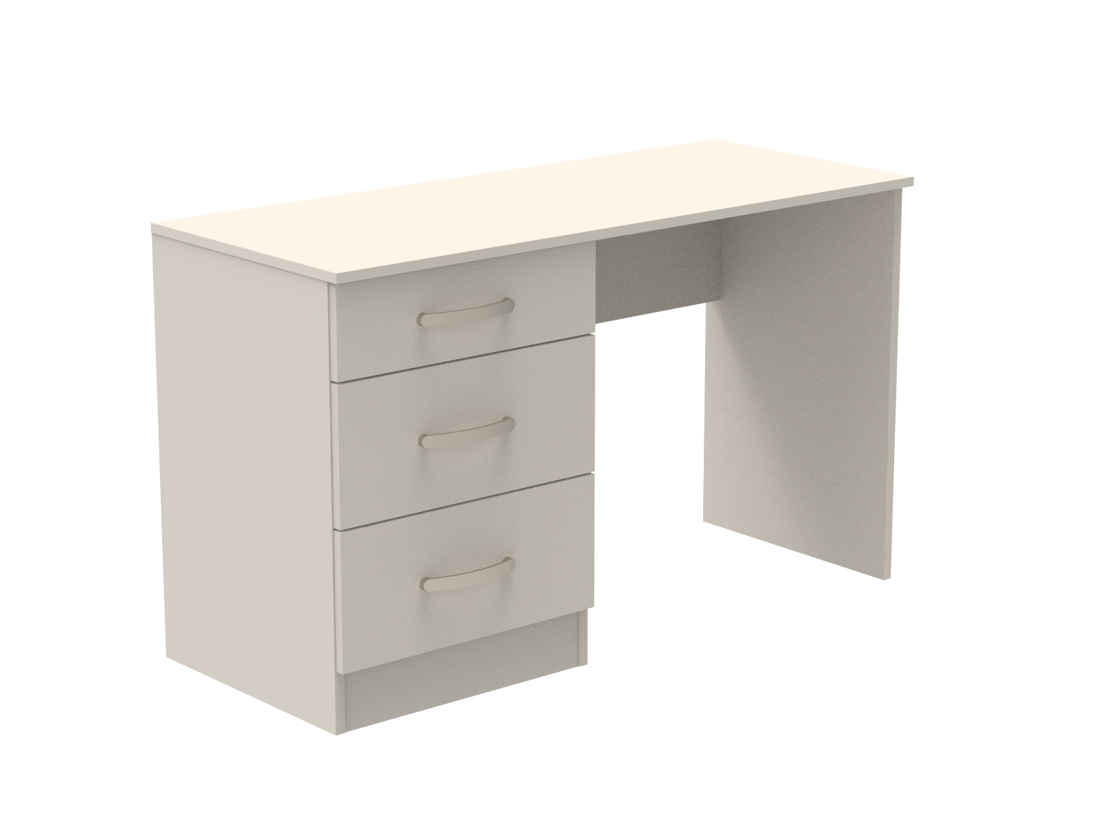 Caversham 3 Drawer Dressing Table 1200mm wide (Left Handed)