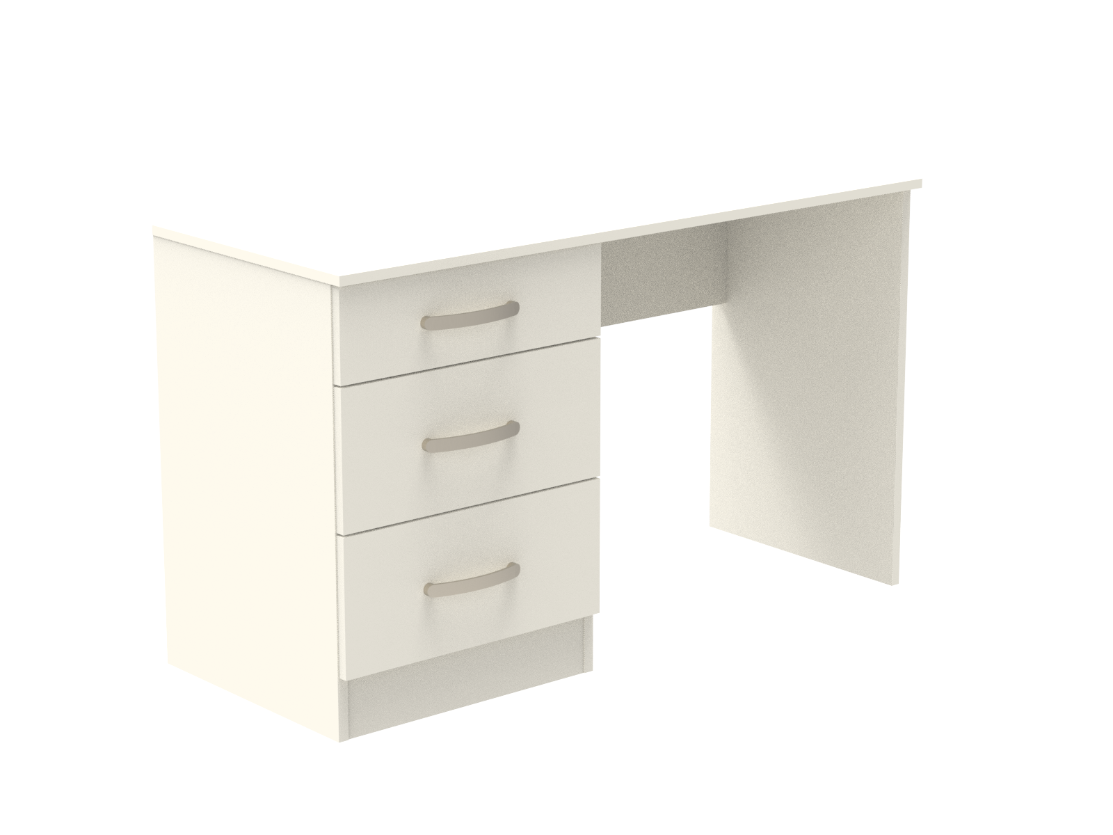 Caversham 3 Drawer Dressing Table 1200mm wide (Left Handed)