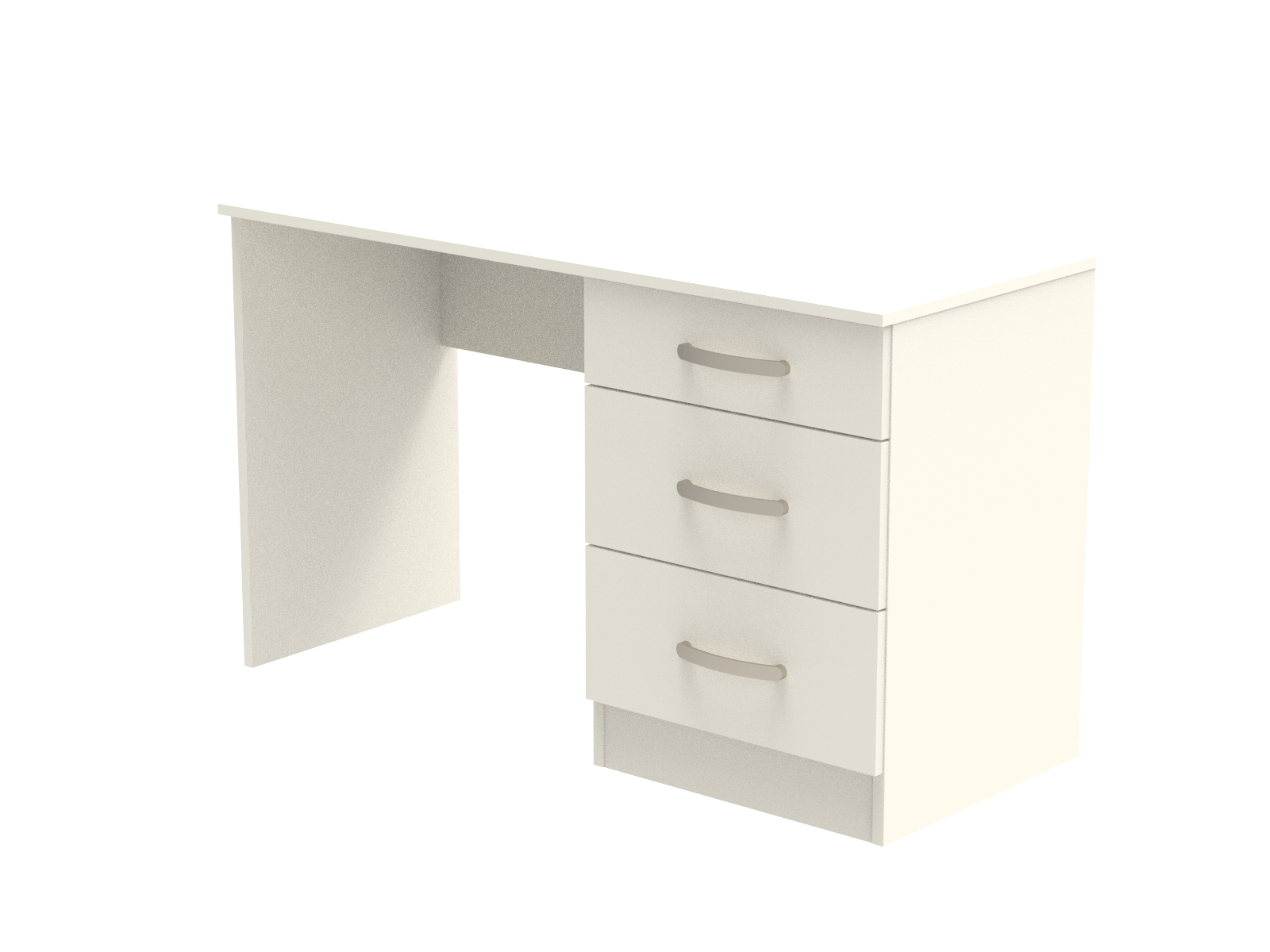 Caversham 3 Drawer Dressing Table 1200mm wide (Right Handed)