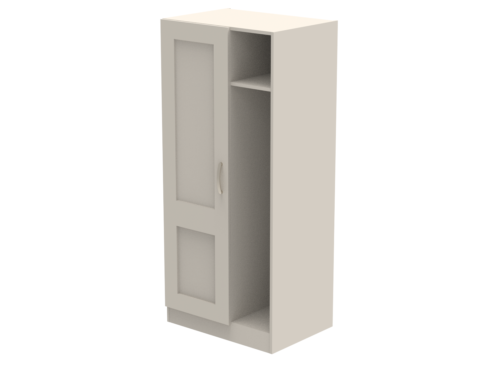 Caversham Dressing Style Wardrobe 800mm wide (Left Handed)